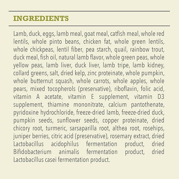 ACANA Highest Protein Dry Dog Food, Grasslands, Lamb and Duck Recipe, 25lb