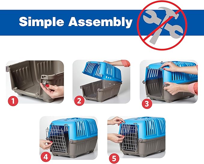 MidWest Homes for Pets Spree Travel Pet Carrier, Dog Carrier Features Easy Assembly and Not The Tedious Nut & Bolt Assembly of Competitors, Green, 24-Inch Small Dog Breeds (1424SPG)