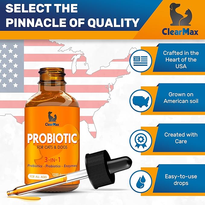 Probiotics for Dogs ◆ Cat Probiotic ◆ Great Dog Probiotics and Digestive Enzymes for Pet ◆ Dog Digestive Enzymes & Pure Prebiotic ◆ Canine Probiotic ◆ Probiotics for Cats ◆ Puppy Probiotic