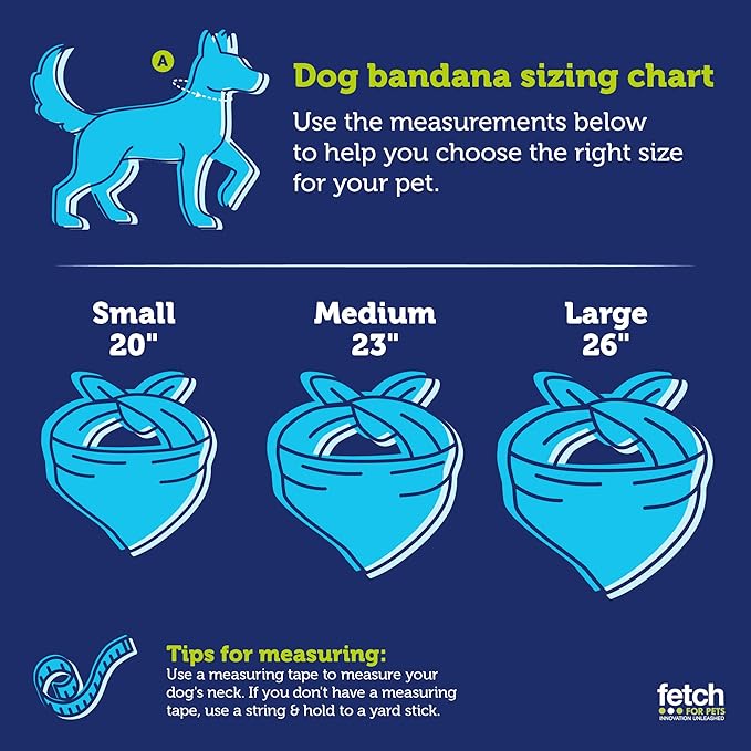 DC Comics for Pets Dog Bandana | Wonder Woman Logo Repeated Pattern |Super Adorable Superhero Scarf for Pets | Wonder Woman Dog Bandana Dog Apparel & Accessories