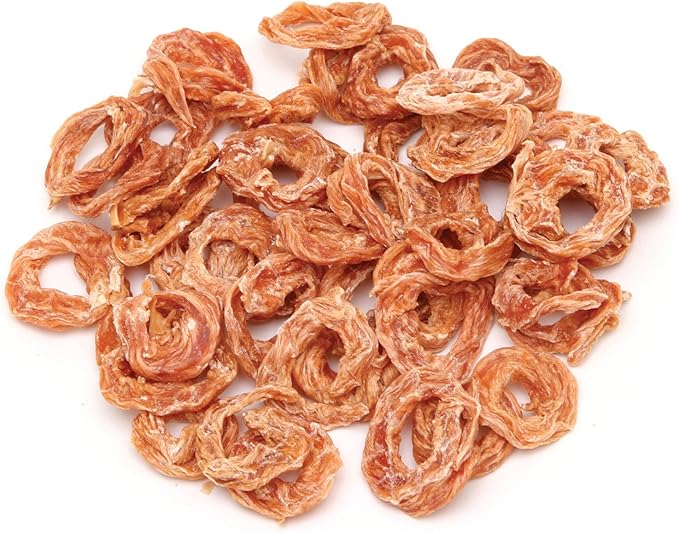 Pet 'n Shape Chik 'n Rings – Natural Chicken Breast Jerky Dog Treats, 2 Pound