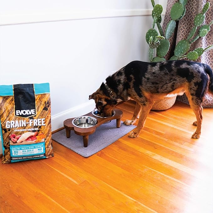 Evolve Grain Free Deboned Duck, Sweet Potato & Venison Recipe Dry Dog Food, 11lb.