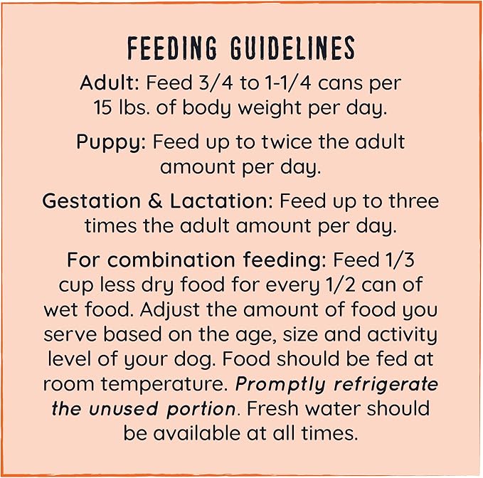 Hound & Gatos Wet Dog Food, 98% Beef, case of 12, 13 oz cans