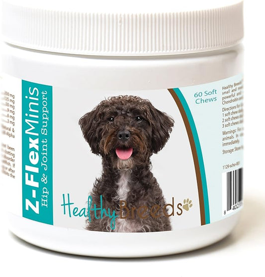 Healthy Breeds Schnoodle Z-Flex Minis Hip and Joint Support Soft Chews 60 Count