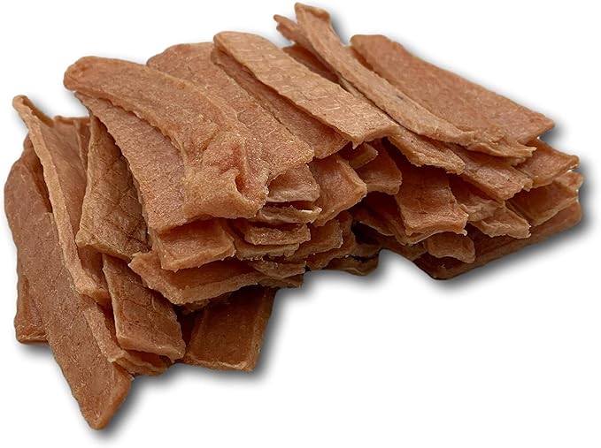 Top Dog Chews - Flat Turkey Tendons for Dogs, 1LB / 16 OZ, Made in The USA, 100% Natural Chew Treats for Dental Care and Stress Relief, Puppy Training Treats for all Breeds