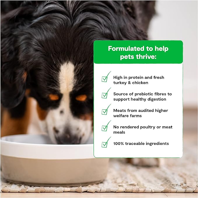 Open Farm Homestead Turkey and Chicken Grain-Free Dry Dog Food, 100% Certified Humane Poultry Recipe with Non-GMO Superfoods and No Artificial Flavors or Preservatives, 22 lbs