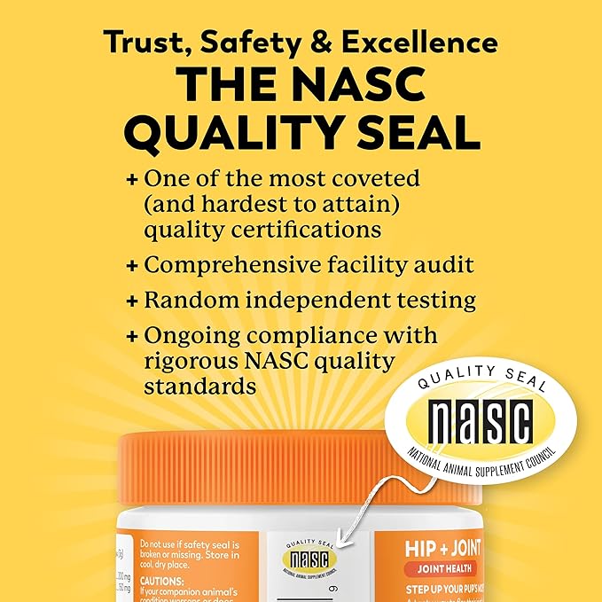 Dr. Harvey's Hip & Joint Soft Chews for Dogs, Daily Mobility Supplement Chewable Bites for Dogs with Glucosamine, Chondroitin & MSM, Green Lipped Mussel, Chicken Flavor (90 Chews)