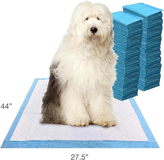 Four Paws Wee-Wee Superior Performance Gigantic Pee Pads for Dogs - Puppy & Dog Pads for Potty Training - Dog Supplies - 27.5" x 44" (100 Count)