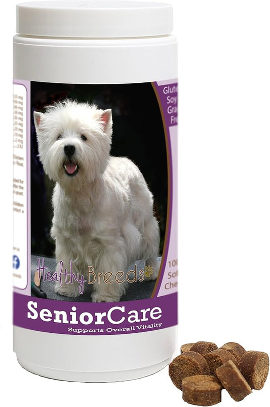 Healthy Breeds West Highland White Terrier Senior Dog Care Soft Chews 100 Count