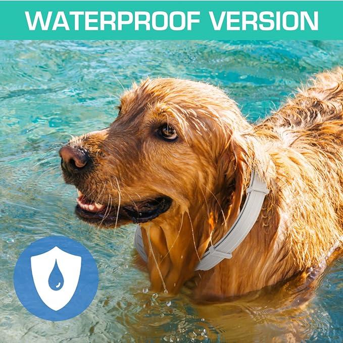 UrbanX Natural Flea Flea & Tick Treatment & Prevention Collar for Medium & Large Dogs, Waterproof, Adjustable (1 Pack)
