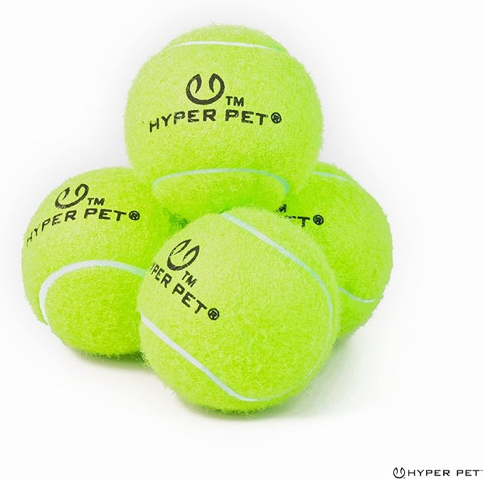 Hyper Pet MINI Tennis Balls for Dogs - 12 Pack (Dog Ball Dog Toys for Exercise, Fetch K9 Mini Kannon K2) Interactive Dog Toys & Dog Tennis Balls - Great Dog Toys for Small Dogs & Dog Gifts