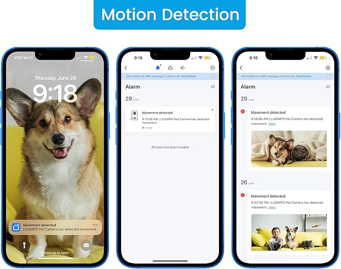 Pet Camera with Treat Dispenser, WiFi Smart Dog/Cat Camera, Free App, Tossing for Dogs/Cats, 1080P Camera, Live Video, Auto Night Vision, 2-Way Audio, No Monthly Fee