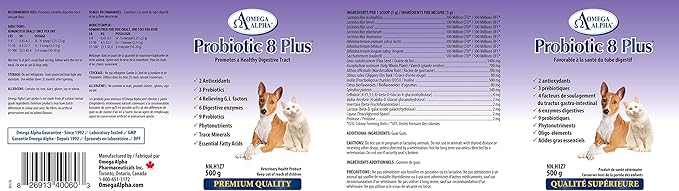Probiotic 8 Plus 500g(1.1lbs.)