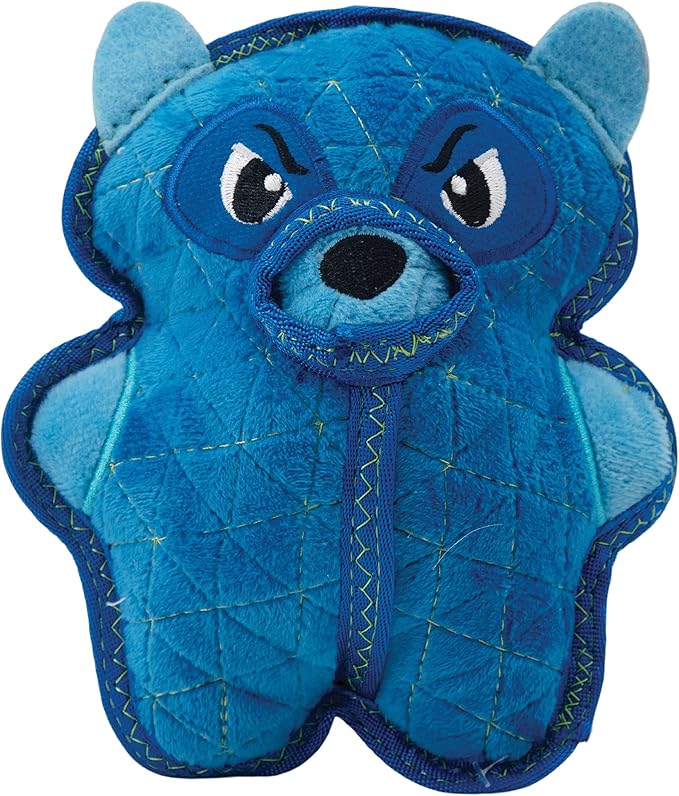 Outward Hound Xtreme Seamz Raccoon Squeaky Plush Dog Toy - Reinforced Dense Stuffing Plush Toy