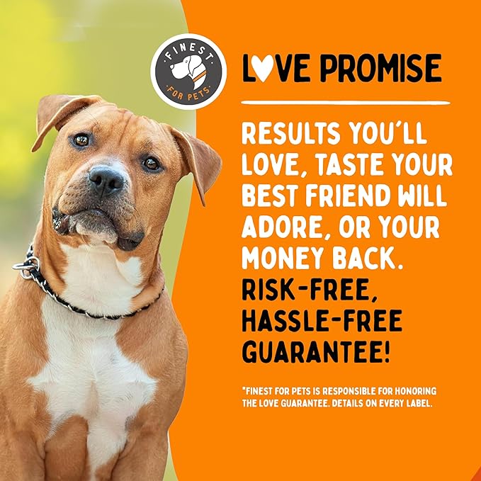 100% Pure Omega 3 Fish Oil Soft Gels for Dogs - Organic Skin, Coat & Joint Supplement - Boost Joint Health, Anti-Shedding & Itch Relief - Ideal for Medium to Large Dogs