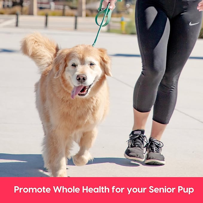 Ark Naturals Gray Muzzle Heart Healthy Wags Plenty Dog Chews, Vet Recommended for Senior Dogs to Support Heart Muscle, Blood Pressure and Circulation, Natural Ingredients, 60 Count