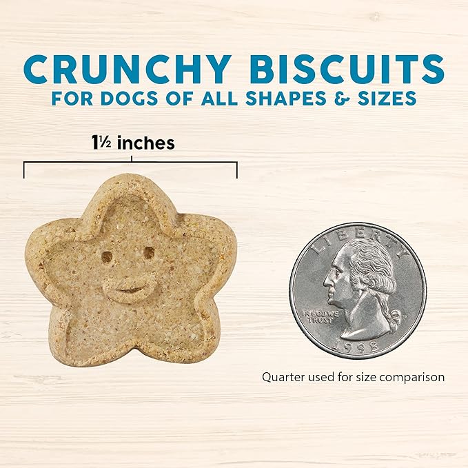 Cloud Star Corp, Wag More Bark Less Oven-Baked Grain Free Smooth Aged Cheddar Dog Biscuits
