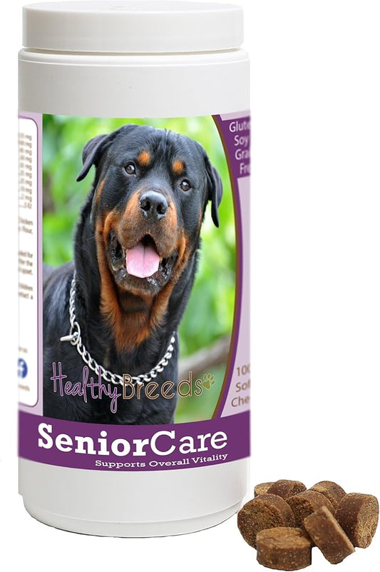 Healthy Breeds Rottweiler Senior Dog Care Soft Chews 100 Count