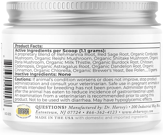 Dr. Harvey's Kidney Health Kidney Support Supplement for Dogs (4 Ounces)