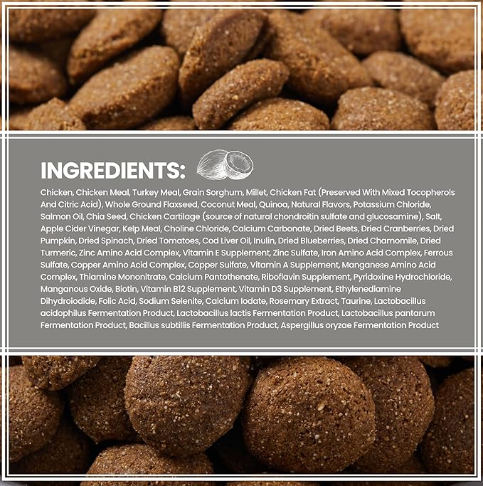 Muenster Ancient Grains Dog Food (22lb) - Large Breed Dry Dog Food for Large Dogs - Gluten Free, Non-GMO High Protein Dog Food - Healthy Digestive Large Breed Dog Kibble