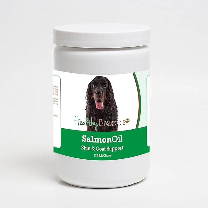 Healthy Breeds Gordon Setter Salmon Oil Soft Chews 120 Count