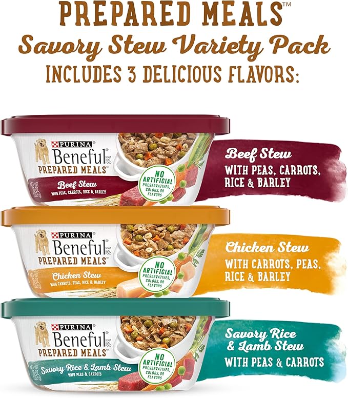 Purina Beneful Small Breed Wet Dog Food Variety Pack, IncrediBites With Real Beef, Chicken or Salmon - (27) 3 oz. Cans