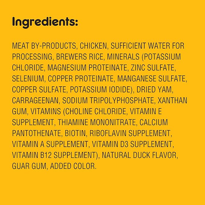 PEDIGREE High Protein Adult Canned Soft Wet Dog Food, Chopped Chicken & Duck Flavor, (12) 13.2 oz. Cans