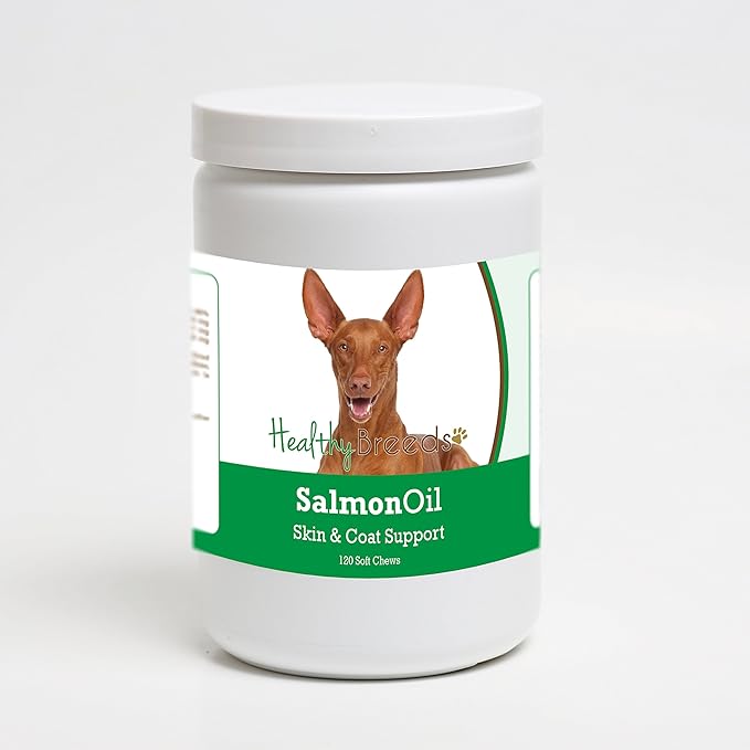Healthy Breeds Pharaoh Hound Salmon Oil Soft Chews 120 Count