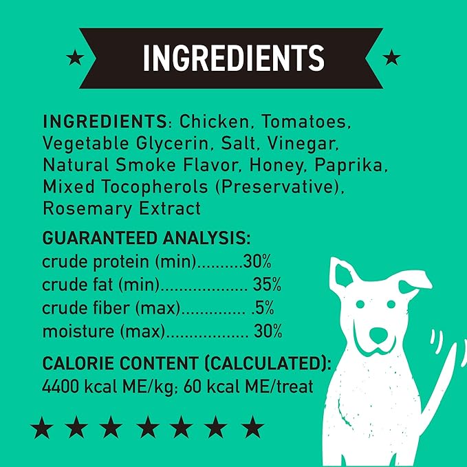 Cloudstar Wag More K.C. BBQ Chicken Jerky 10 Ounce