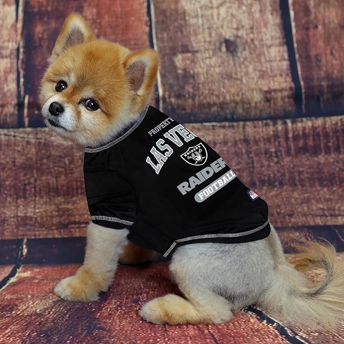 Pets First Oakland Raiders T-Shirt, X-Small