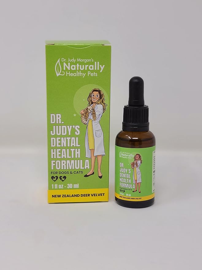 Dr. Judy Morgan's Dental Health Formula for Dogs & Cats, 1 fl oz (30 ml)