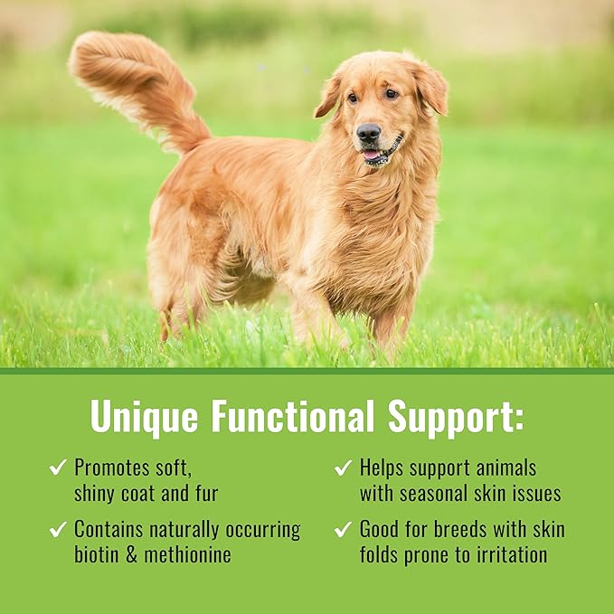 Canine Organic Mushroom Powder Skin and Coat Supplement, 200 Grams (Packaging May Vary)