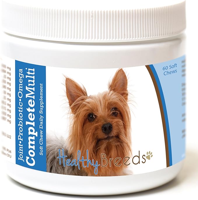 Healthy Breeds Silky Terrier All in One Multivitamin Soft Chew 60 Count