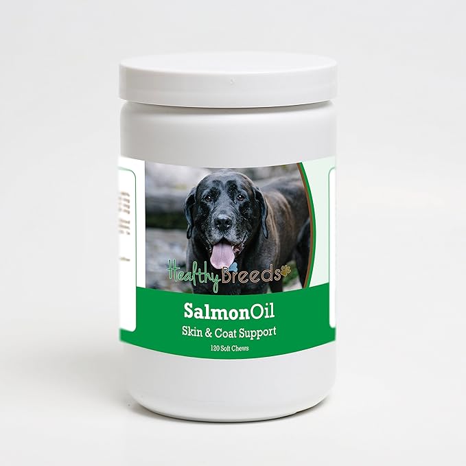 Healthy Breeds Mastador Salmon Oil Soft Chews 120 Count