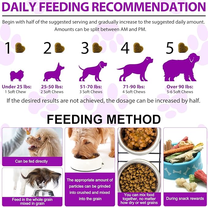 Dog 15-in-1 Multivitamin Chewable, Dog Vitamins & Supplements, Pet Joint Support Health - Immunity - Mobility - Gut - Skin, Dog Vitamins with Biotin, Cranberry, Glucosamine for Dogs (150 Chews)