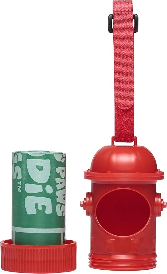 Clean Paws Hydrant Dispenser with 15 Doodie Bags