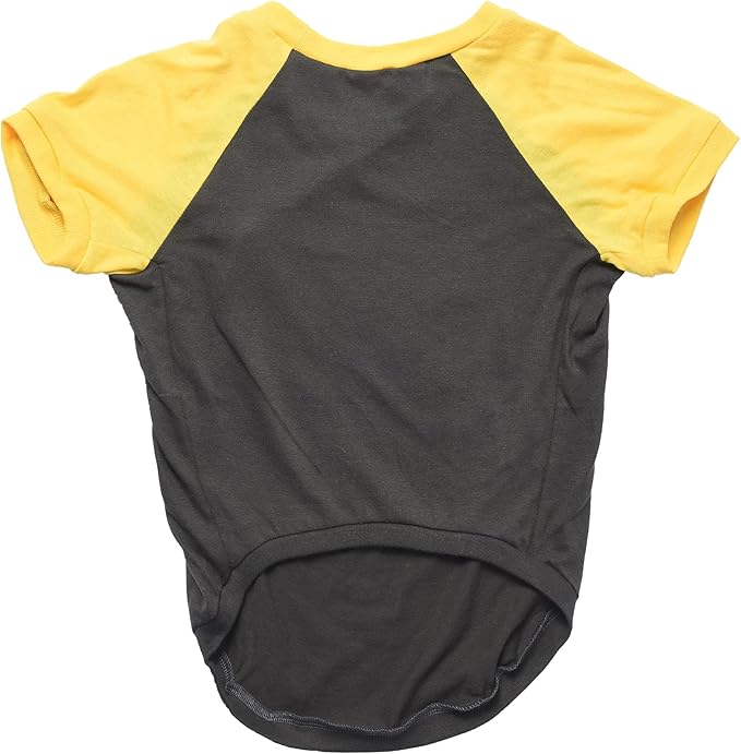 Harry Potter Hufflepuff Pet T-Shirt in Size Extra Large | XL Dog T-Shirt, Harry Potter Dog Shirt | Harry Potter Dog Apparel & Accessories for Hogwarts Houses, Hufflepuff, FF19290 Yellow