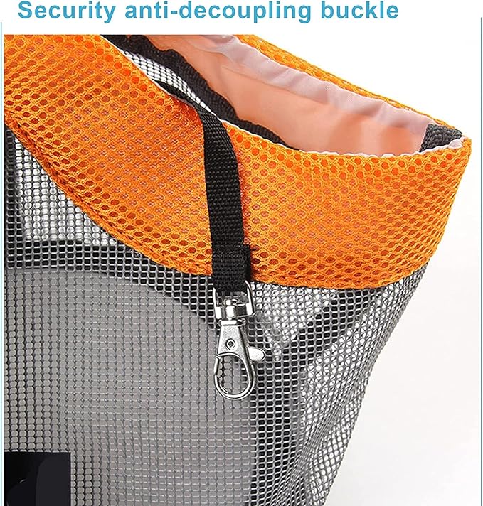 Pet Carrier Bag, Dog Purse, Cat Carrier Handbag with Breathable Mesh, Lightweight Panoramic Pet Bag for Small Dogs and Cats, Ideal Dog Travel Bag and Cat Transport Tote (15.7" x 7.9" x 8.7")