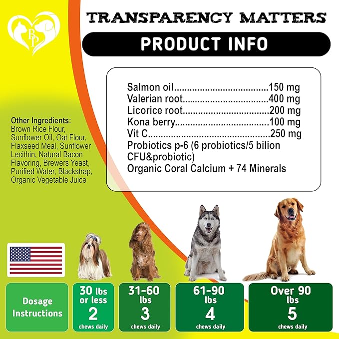 Dog Anti Itch & Allergy Relief Chews - Dry Itchy Skin & Hot Spot Treatment with Probiotic, Omega 3 Oil- Immune Supplement & Seasonal Allergies Medicine for Dogs, Puppy - 140 Bites Made in USA