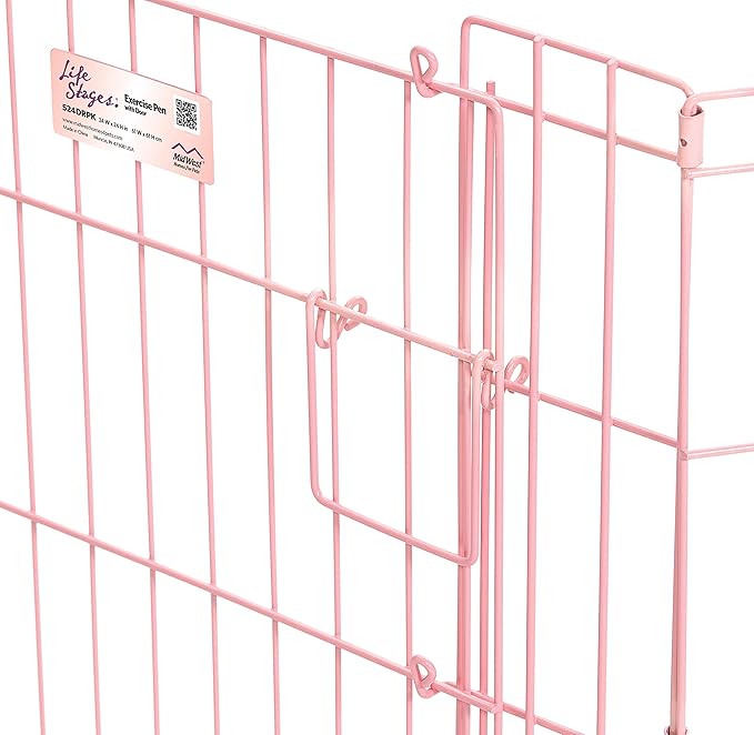 MidWest Homes for Pets Folding Metal Exercise Pen / Pet Playpen