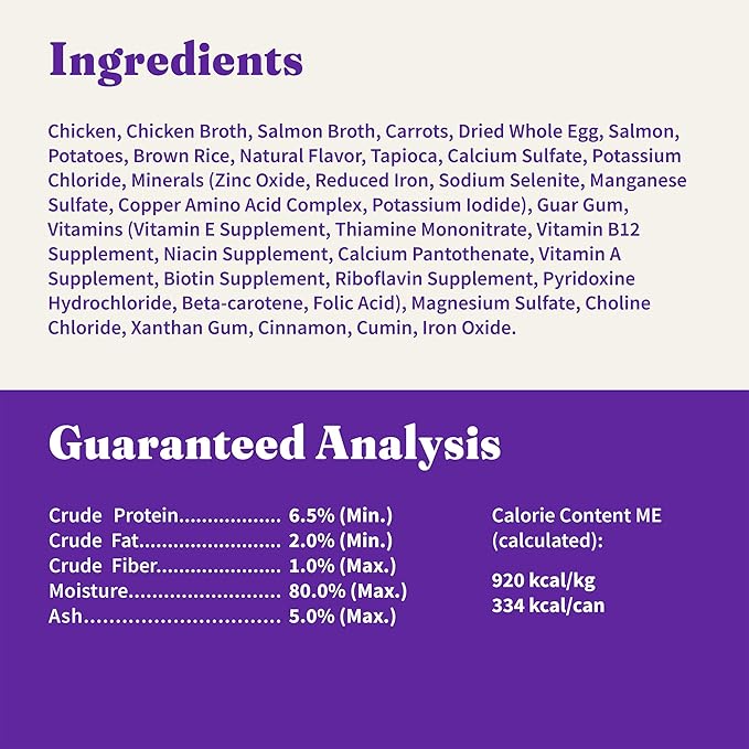 Halo Elevate Wet Dog Food, Kettle Cooked Chunky Healthy Grains Chicken & Salmon Stew with Carrots, White Potatoes and Brown Rice, 12.7oz (Pack of 6)