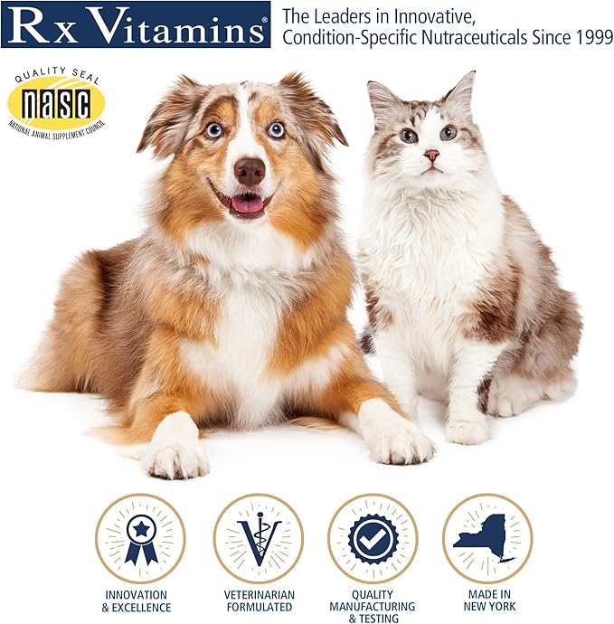 Rx Biotic for Pets 2.12 oz Powder - Professional Veterinary Formulas - Hypoallergenic & Vegetarian
