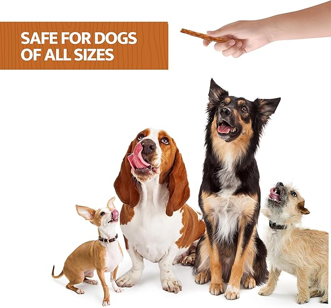 Chicken Collagen Sticks for Dogs, Dog Chews Long Lasting, Rawhide Free, 25 Count, Bully Sticks for Large, Medium, and Small Dogs