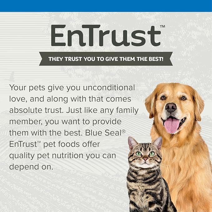 ENTRUST Large Breed Puppy Food | Real Chicken & Barley | Enriched with Super Foods, Antioxidants and Prebiotics | No Wheat or Soy | 40 Pound Bag