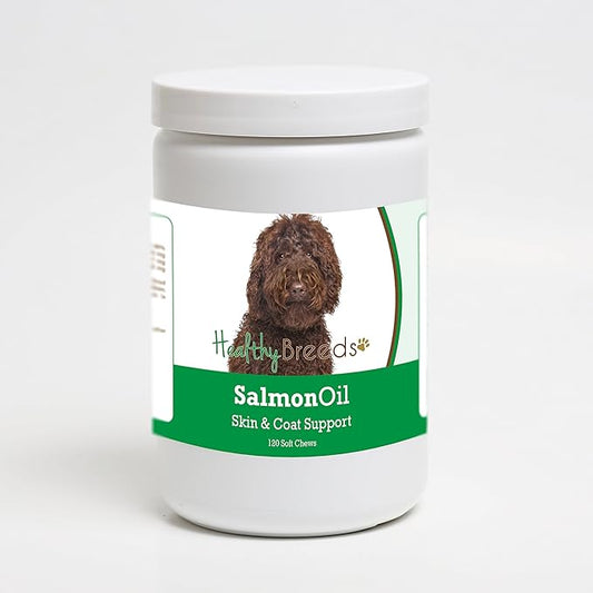 Healthy Breeds Labradoodle Salmon Oil Soft Chews 120 Count