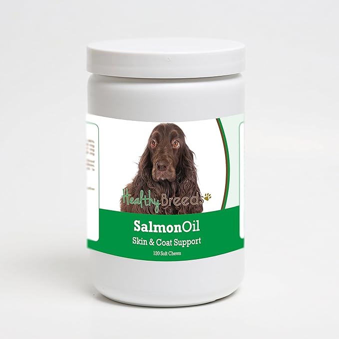 Healthy Breeds Field Spaniel Salmon Oil Soft Chews 120 Count
