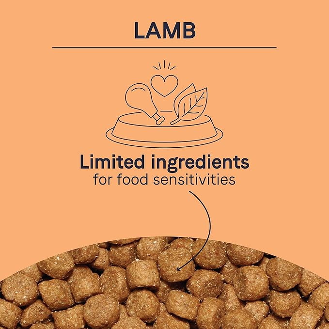 Canidae PURE Limited Ingredient Premium Adult Dry Dog Food, Lamb and Pea Recipe (New look- Real Lamb and Sweet Potato Recipe), 12 Pounds, Grain Free