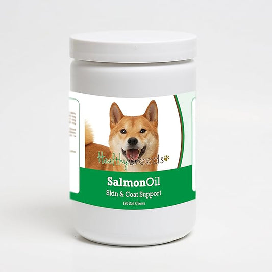 Healthy Breeds Shiba Inu Salmon Oil Soft Chews 120 Count