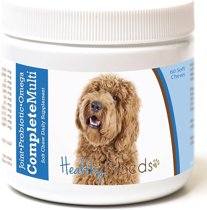 Healthy Breeds Labradoodle All in One Multivitamin Soft Chew 60 Count
