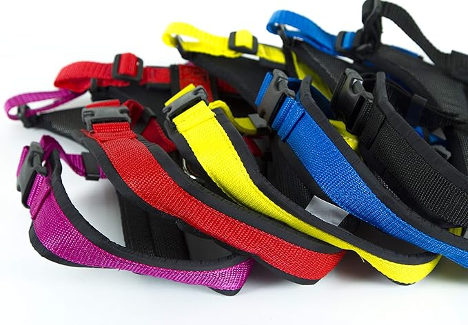 Neewa Dog Running Harness, Dog Hiking Harness (Small, Blue), Reflective Dog Harness, Dog Mushing Harness, Pitbull Harness, Husky Harness